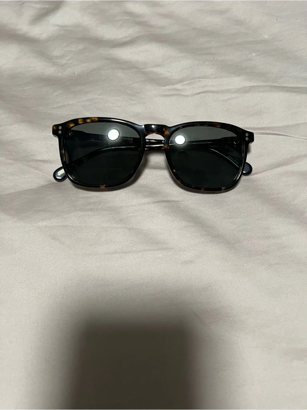Raen Wiley Brindle Tortoise Polarized Sunglasses